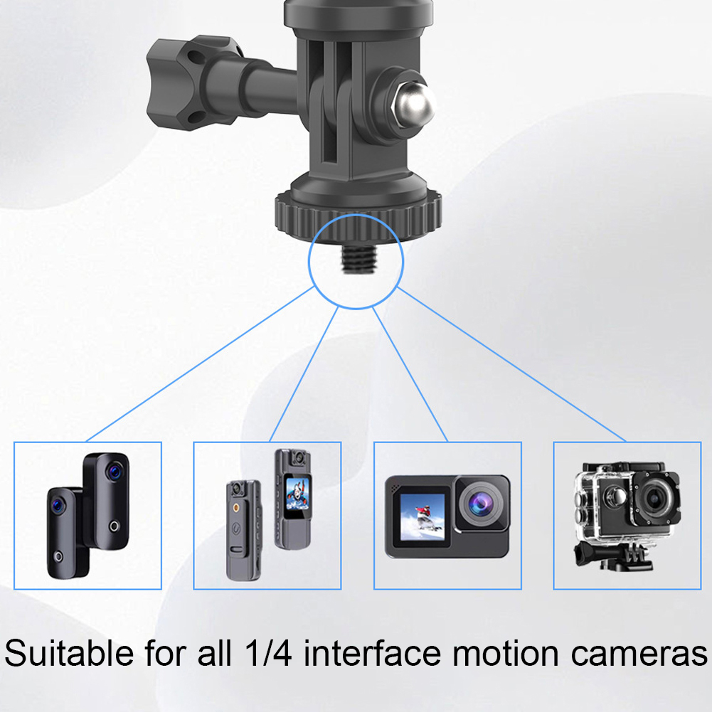 Insta360 Camera X3 - Handlebar Mount Bracket 360 Rotating Motorcycle