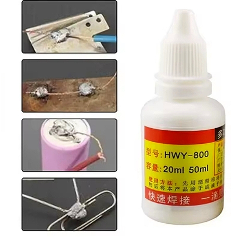 Soldering Flux Liquid - NEW HWY800 20ml Stainless Steel Flux