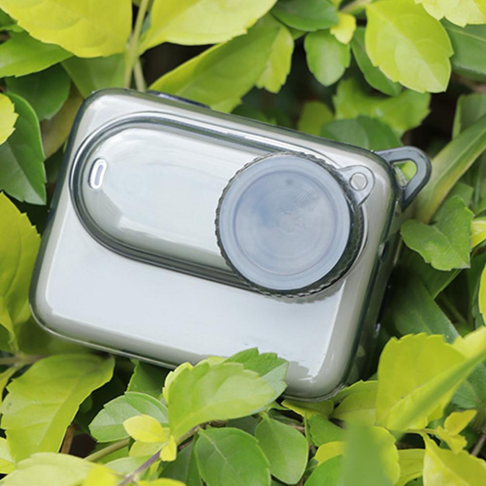 1pcs Transparent/gray TPU Anti - Insta360 Camera Go 3 ulasan dan harga