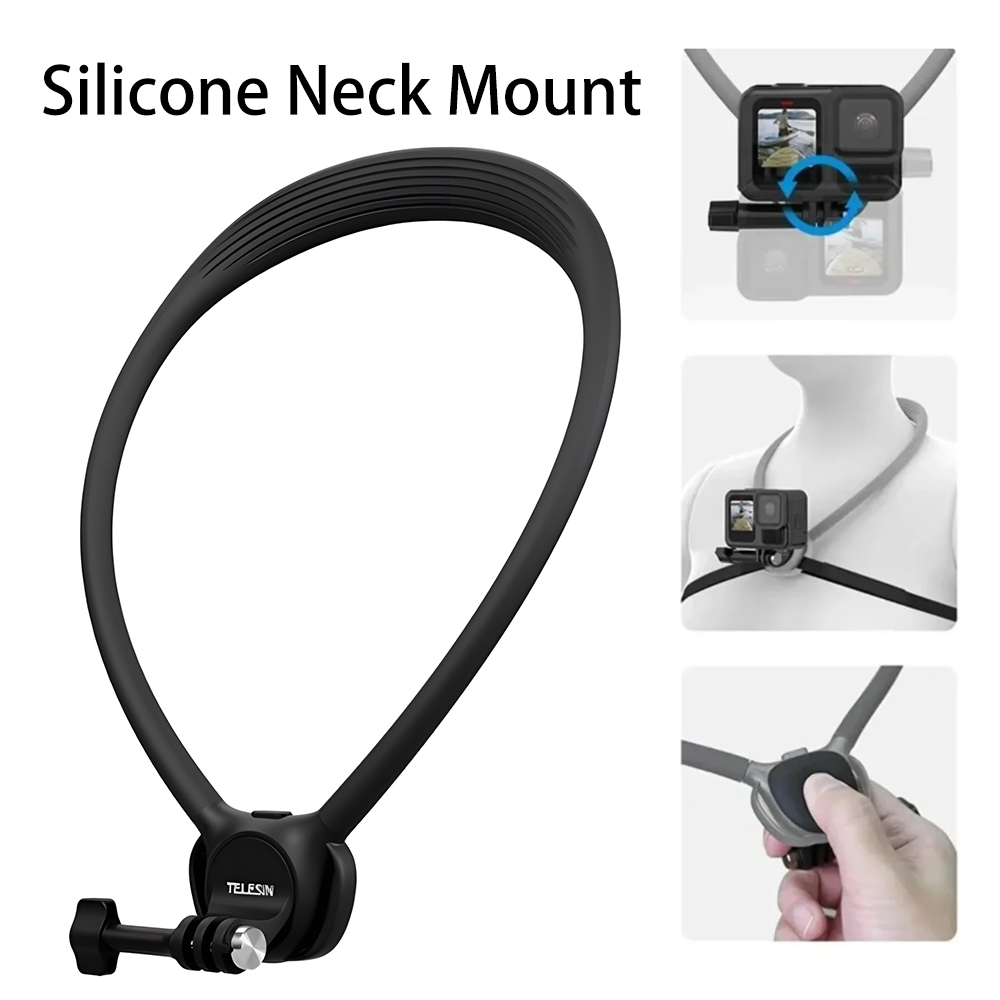 Silicone Neck Mount Soft for G - Insta360 Camera Go 3 ulasan dan harga