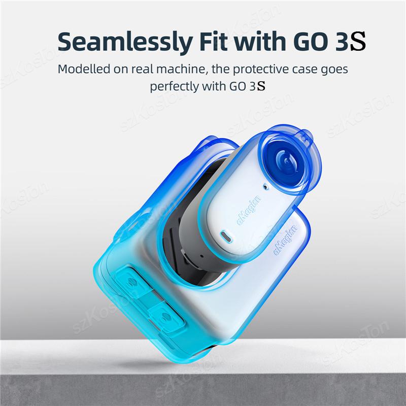 Silicone Protective Case For I - Insta360 Camera Go 3 ulasan dan harga