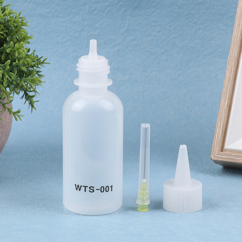 1Pc 50ML WTS-001 Plastic Liqui - Soldering Flux Liquid ulasan dan harga