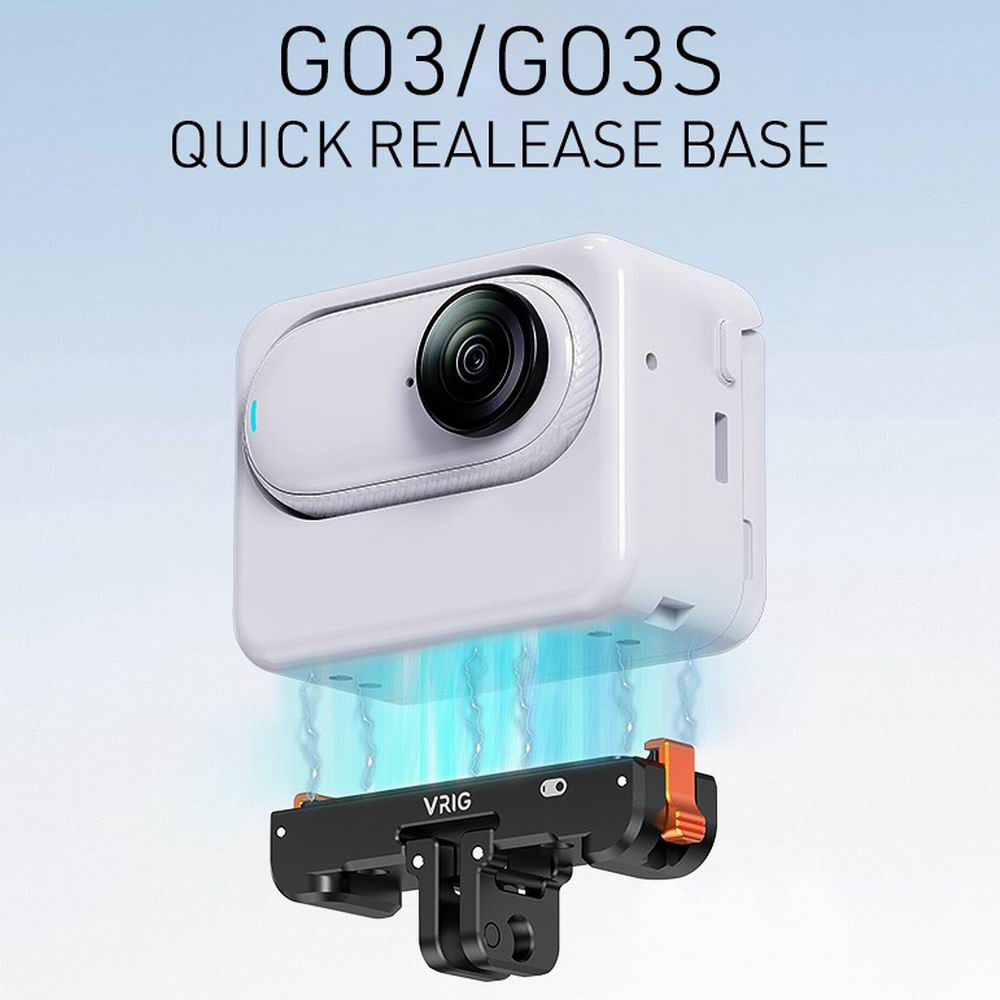 VRIG Aluminum Magnetic Chargin - Insta360 Camera Go 3 ulasan dan harga