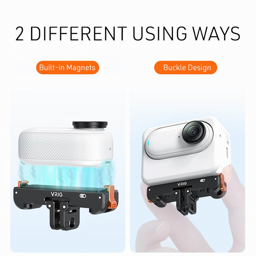 VRIG Aluminum Magnetic Chargin - Insta360 Camera Go 3 ulasan dan harga