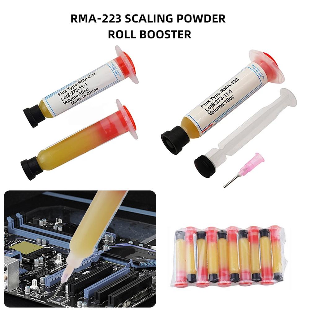 10cc RMA223 No-Clean Solder Pa - Soldering Flux Liquid ulasan dan harga
