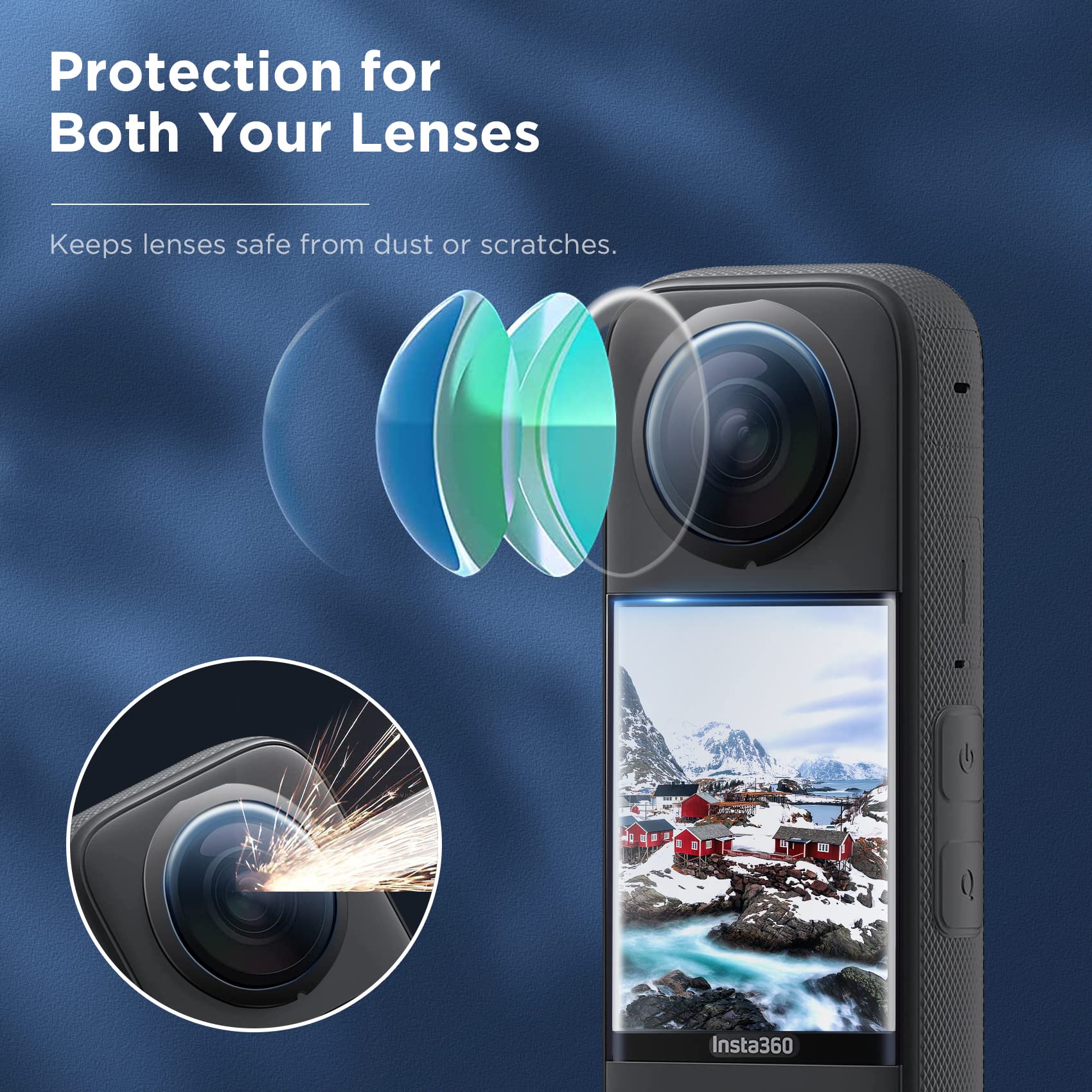 Accessories Set for Insta360 X - Insta360 Camera X3 ulasan dan harga